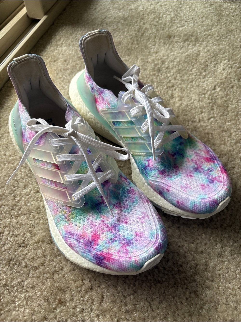 Women's Tie-Dye Adidas Ultraboost